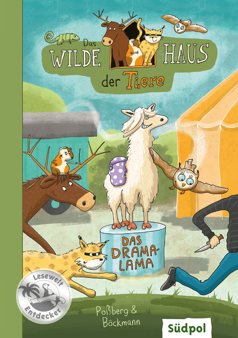 Das Wilde Haus der Tiere &ndash; Das Drama-Lama - Andrea Po&szlig;berg, Corinna B&ouml;ckmann