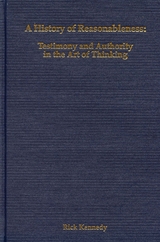 History of Reasonableness -  Rick Kennedy