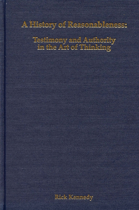 History of Reasonableness -  Rick Kennedy