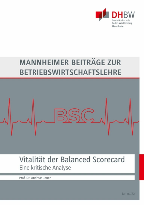 Vitalit&auml;t der Balanced Scorecard - Andreas Jonen