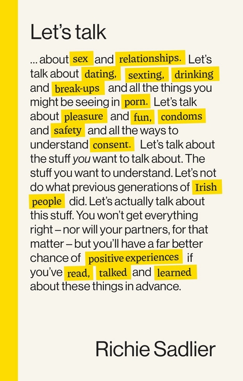 Let's Talk -  Richie Sadlier