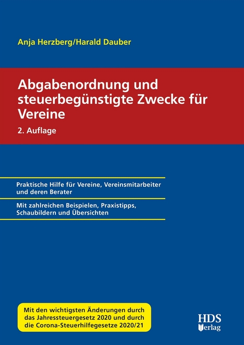 Abgabenordnung und steuerbeg&uuml;nstigte Zwecke f&uuml;r Vereine -  Harald Dauber,  Anja Herzberg
