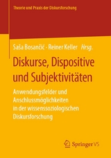 Diskurse, Dispositive und Subjektivit&auml;ten - 