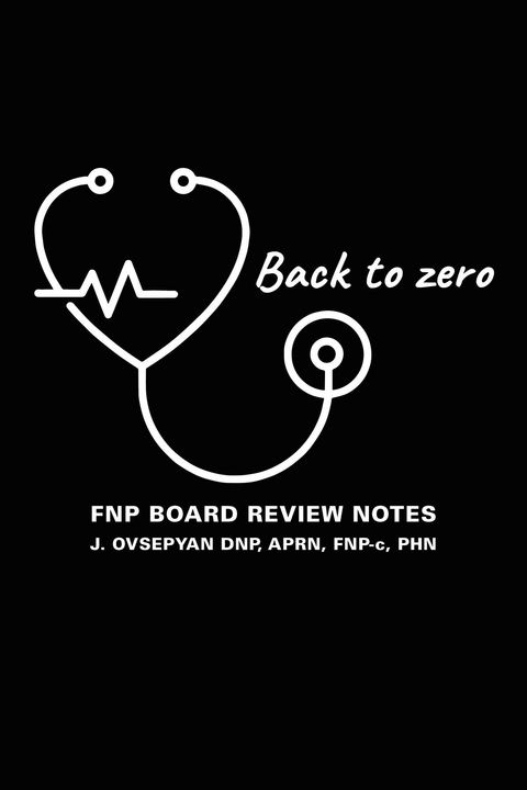 Back to Zero - APRN FNP-c OVSEPYAN DNP