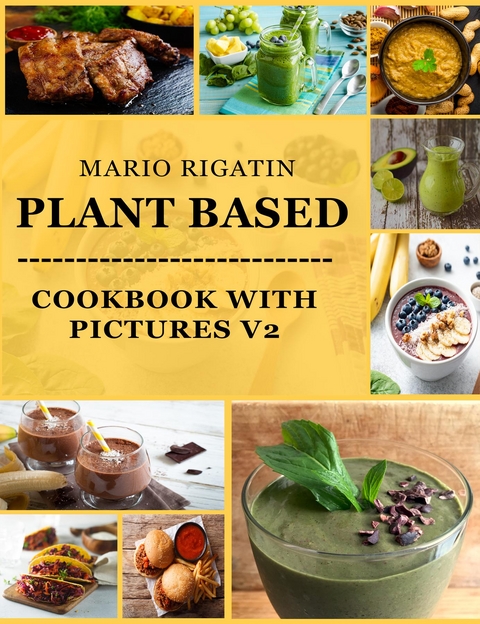 Plant Based Cookbook with Pictures Vol 2 - Mario Rigatin