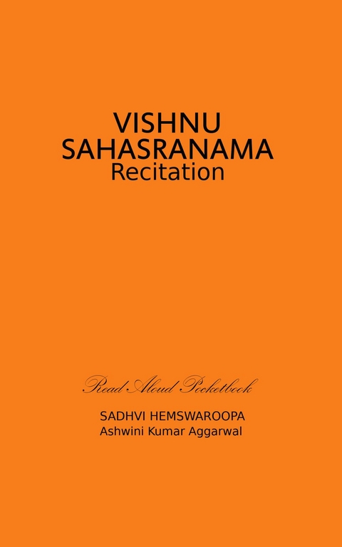 Vishnu Sahasranama Recitation - Ashwini Kumar Aggarwal