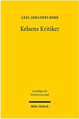 Kelsens Kritiker - Axel-Johannes Korb