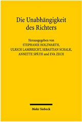 Die Unabh&auml;ngigkeit des Richters - 