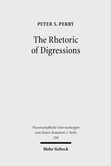 The Rhetoric of Digressions - Peter S. Perry