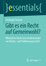 Gibt es ein Recht auf Gemeinwohl? - Christoph Str&uuml;nck