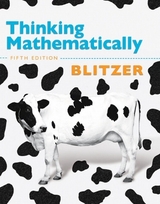 Thinking Mathematically - Blitzer, Robert F.