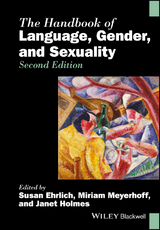 The Handbook of Language, Gender, and Sexuality - 
