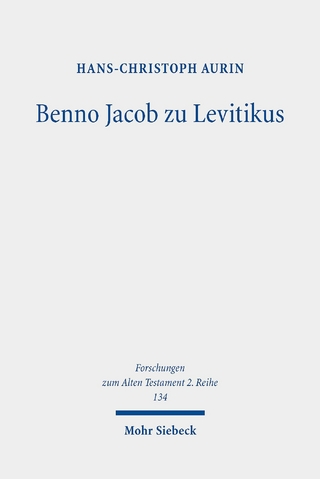 Benno Jacob zu Levitikus