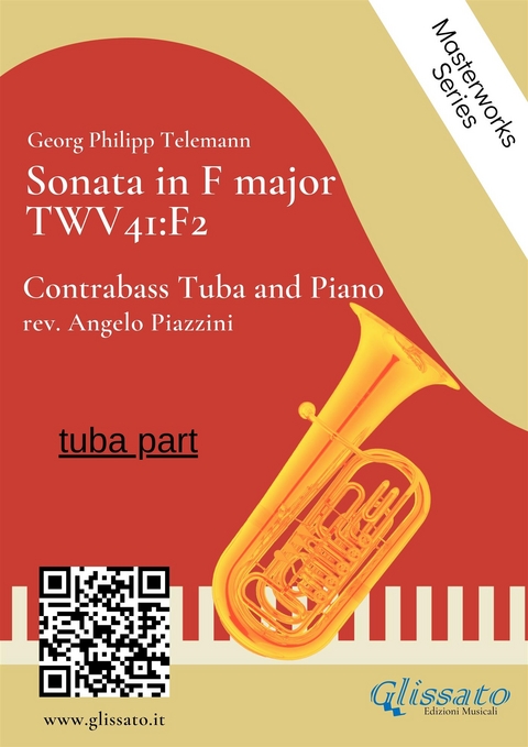 (tuba part) Sonata in F major - Contrabass Tuba and Piano - Georg Philipp Telemann, Angelo Piazzini