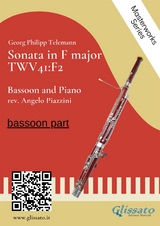 (bassoon part) Sonata in F major - Bassoon and Piano - Georg Philipp Telemann, Angelo Piazzini