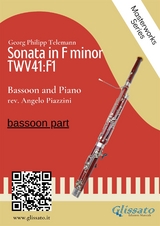 (bassoon part) Sonata in F minor - Bassoon and Piano - Georg Philipp Telemann, Angelo Piazzini