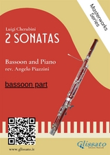 (bassoon part) 2 Sonatas by Cherubini - Bassoon and Piano - Luigi Cherubini, Angelo Piazzini