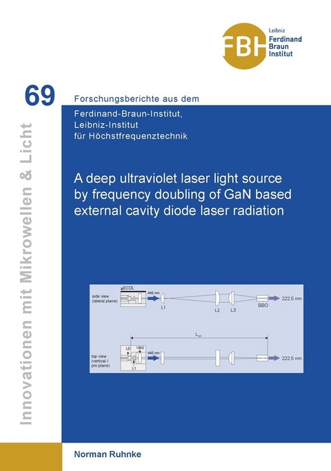 A deep ultraviolet laser light source by frequency doubling of GaN based external cavity diode laser radiation -  Norman Ruhnke