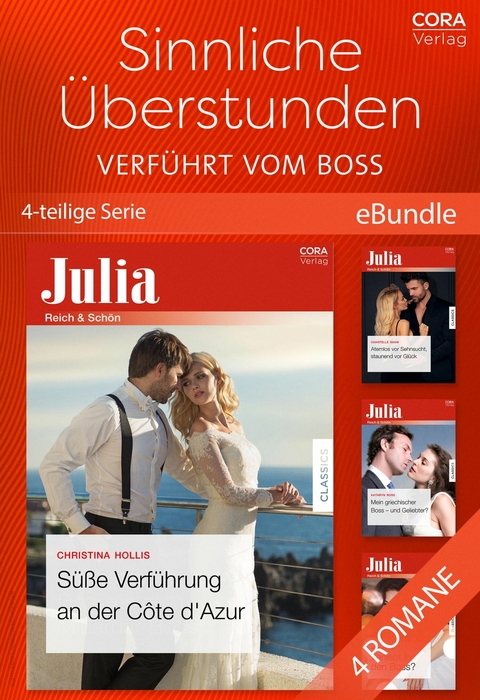 Sinnliche &Uuml;berstunden &ndash; Verf&uuml;hrt vom Boss (4-teilige Serie) - Kathryn Ross, Christina Hollis, Helen Brooks, Chantelle Shaw