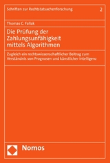 Die Pr&uuml;fung der Zahlungsunf&auml;higkeit mittels Algorithmen - Thomas C. Fallak