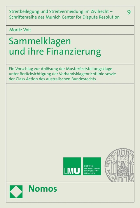 Sammelklagen und ihre Finanzierung - Moritz Voit