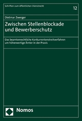 Zwischen Stellenblockade und Bewerberschutz - Dietmar Zwerger