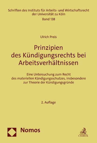 Prinzipien des Kündigungsrechts bei Arbeitsverhältnissen