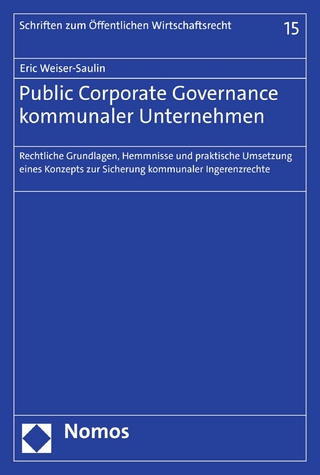 Public Corporate Governance kommunaler Unternehmen