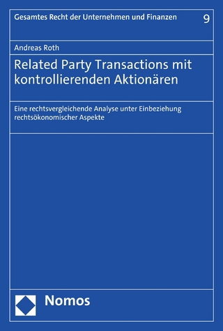 Related Party Transactions mit kontrollierenden Aktionären