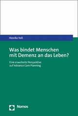 Was bindet Menschen mit Demenz an das Leben? - Henrike Vo&szlig;