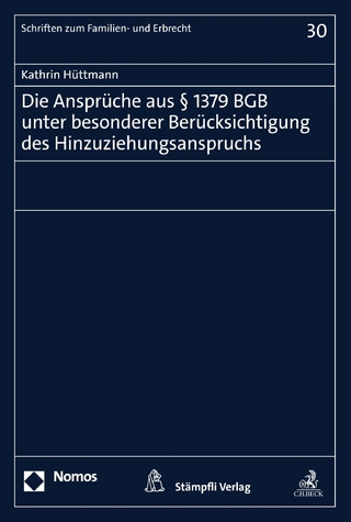 Die Ansprüche aus § 1379 BGB unter besonderer Berücksichtigung des Hinzuziehungsanspruchs