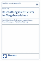Beschaffungsdienstleister im Vergabeverfahren - Nicole Lieb
