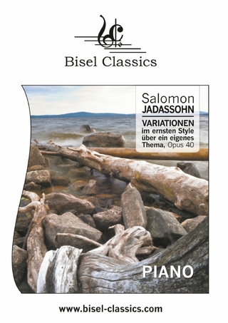 Variationen im ernsten Style über ein eigenes Thema, Opus 40