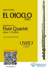 Flute 3 part "El Choclo" tango for Flute Quartet - &Aacute;ngel Villoldo