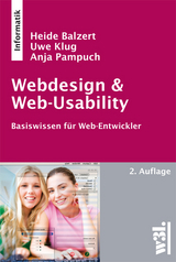 Webdesign & Web-Usability - Heide Balzert, Uwe Klug, Anja Pampuch