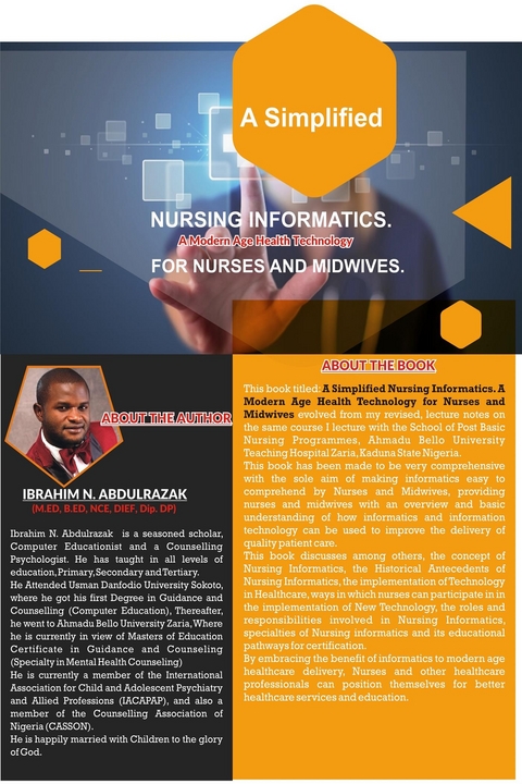 A simplified Nursing Informatics. A Modern Age Health Technology for Nurses and Midwives - ABDULRAZAK IBRAHIM NUGWA
