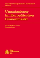Umsatzsteuer im Europ&auml;ischen Binnenmarkt - 