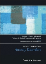 The Wiley Handbook of Anxiety Disorders - 