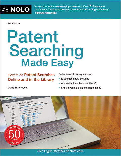 Patent Searching Made Easy - David Hitchcock