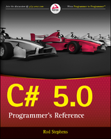 C# 5.0 Programmer's Reference - Rod Stephens