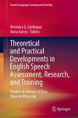 Theoretical and Practical Developments in English Speech Assessment, Research, and Training - 