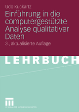 Einführung in die computergestützte Analyse qualitativer Daten - Kuckartz, Udo