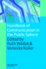 Handbook of Communication in the Public Sphere - 