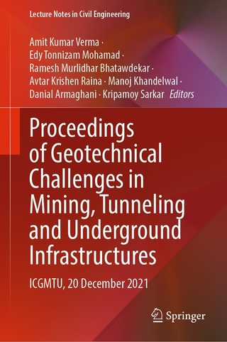 Proceedings of Geotechnical Challenges in Mining, Tunneling and Underground Infrastructures