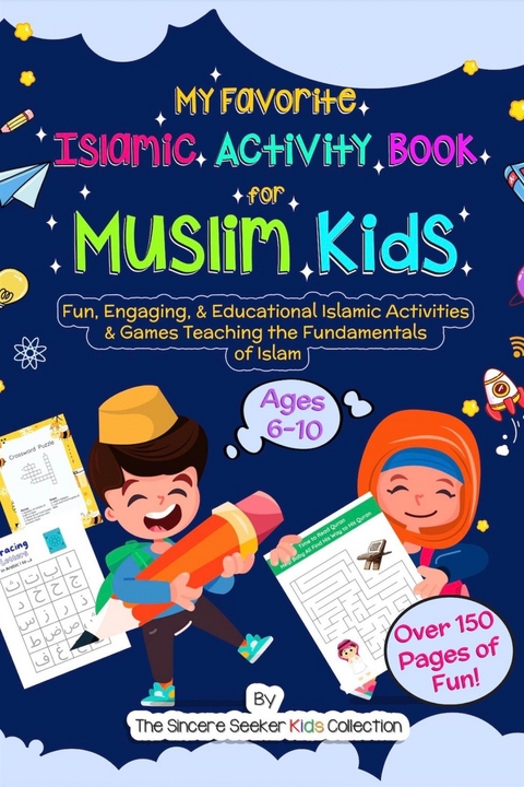 My Favorite Islamic Activity Book for Muslim Kids - Collection The Sincere Seeker Kids