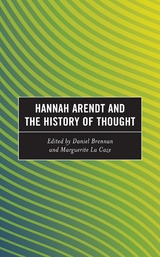 Hannah Arendt and the History of Thought - 