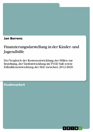 Finanzierungsdarstellung in der Kinder- und Jugendhilfe