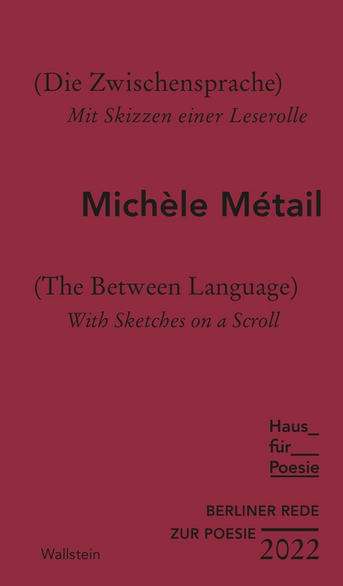 Die Zwischensprache -  Mich&egrave;le M&eacute;tail