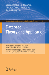 Database Theory and Application - 