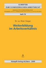 Weiterbildung im Arbeitsverh&auml;ltnis - Peter Stieger